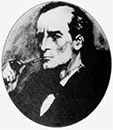A classic Sidney Paget drawing of Sherlock Holmes